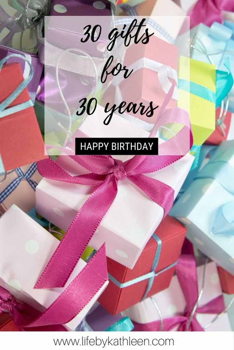 30 Small Gifts For 30th Birthday, 30 For 30, 30 Days Till 30th Birthday Gifts, 30 Days Of Gifts For 30th Birthday, Ideas For 30 Birthday For Her, 30 Gifts For 30th Birthday For Her Ideas, Gifts For 30th Birthday For Her, Diy 30th Birthday Gifts, Friendship Tips