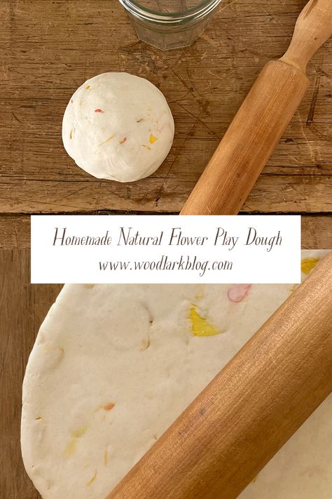 Homemade Natural Flower Play Dough Recipe – Woodlark Blog Woodlark Blog, Natural Playdough, Play Dough Recipe, Salt Dough Recipe, Homemade Playdough Recipe, Holiday Crafts Diy, Playdough Recipe, Homemade Playdough, Salt Dough