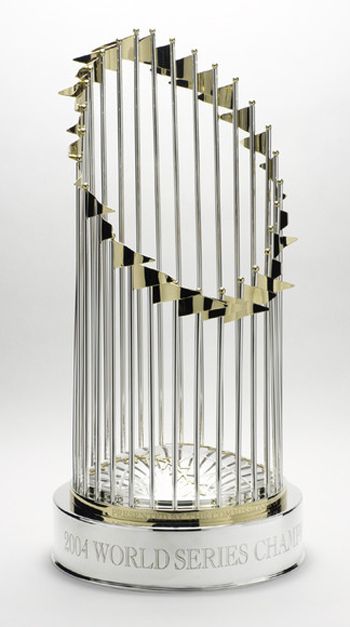 World Series Trophy World Series Trophy, Sports Trophy, Sf Giants Baseball, Star Trophy, Chicago White Sox Baseball, Sports Trophies, Trophy Case, Cup Game, San Francisco Giants Baseball