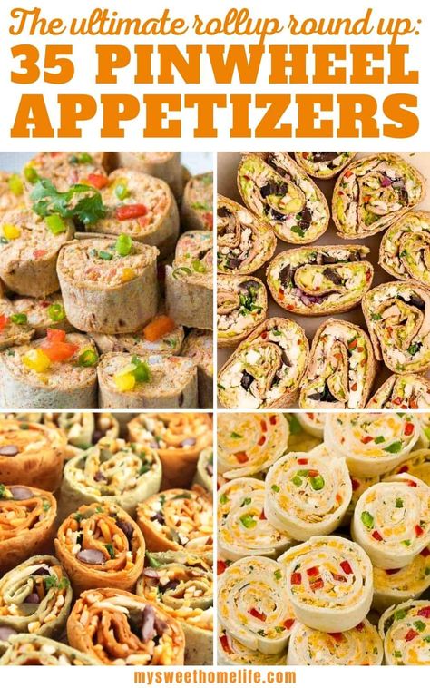 Dive into the delightful world of roll ups and pinwheel appetizers, where flavor and creativity spiral into endless possibilities. Whether you're hosting a gathering, looking for snack ideas, or simply want to elevate your mealtime, this round up is your go-to guide for these bite-sized wonders. Thanksgiving Pinwheel Recipes, Meatless Pinwheels, Hot Pinwheel Appetizers, Pinwheel Appetizers Vegetarian, Pinwheel Charcuterie Board, Cold Pinwheels, Pinwells Appetizers, Thanksgiving Potluck Dishes, Pinwheels Appetizers