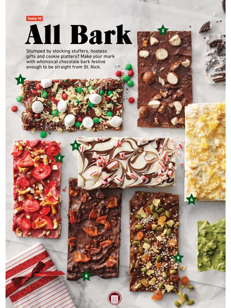 Christmas Chocolate Bark Recipes, Chocolate Bark Christmas, Christmas Candy Easy, Christmas Bark, Homemade Chocolate Bars, Chocolate Bark Recipe, Nut Bars, Chocolate Candy Recipes, Chocolate Slabs