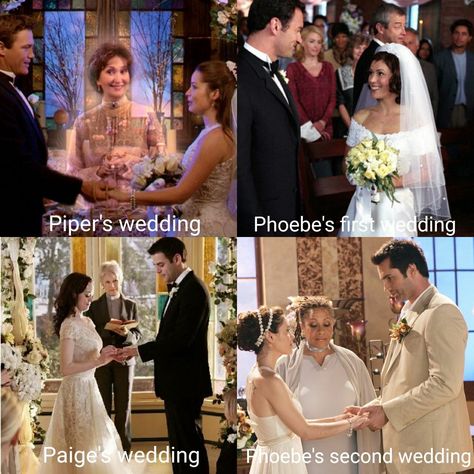 Look at pheobe's first wedding... Look at how different it looks than the other! Charmed Comics, Victor Webster, Tv Weddings, Charmed Tv Show, Charmed Book Of Shadows, Show Art, Charmed Tv, Charmed Sisters, Escape Reality