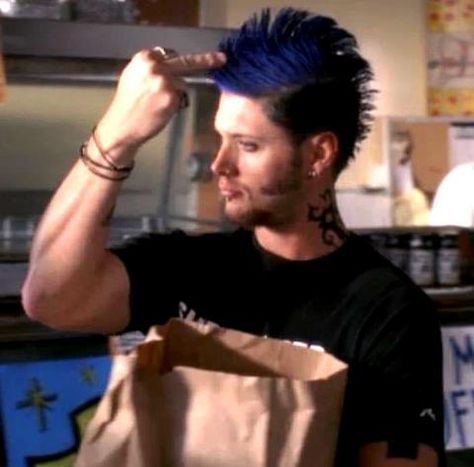 Priestly from Ten Inch Hero. Such a cute movie! Love this character!! 10 Inch Hero, Ten Inch Hero, Punk Boy, Supernatural Dean, Dean Winchester, Most Beautiful Man, Jensen Ackles, Lady And Gentlemen, Change My Life