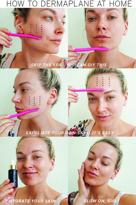 Learn how to DIY dermaplane your skin at home easily with a step by step tutorial. Get gorgeous exfoliated skin without ever stepping into a spa! With beauty and lifestyle blogger, Kendra Stanton. Diy Dermaplaning, Mascara Hacks, Beauty Gadgets, Anti Aging Beauty, How To Exfoliate Skin, روتين العناية بالبشرة, Go For It, Skin Care Treatments, Beauty And Lifestyle