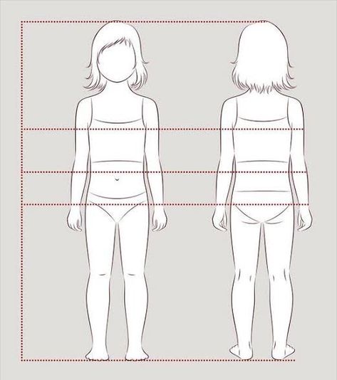 Childrens Fashion Illustration, Croquis Template, Child Silhouette, Silhouette Fashion, Fashion Illustration Template, Fashion Sketch Template, Silhouette Mode, Fashion Croquis, Fashion Model Drawing