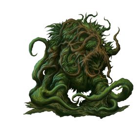 Shambling Mound Shambling Mound, Tree Monster, Plant Monster, 7 Seas, Writing Time, Creature Fantasy, D D Monsters, Dragon Rpg, Creature Artwork