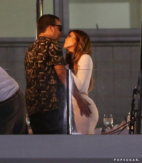 Pin for Later: Khloé Kardashian Gets Romantic With Her Man During a Birthday Boat Ride White Tight Dresses, Kardashian Dresses, 30th Birthday Party, French Montana, Yacht Party, Kardashian Family, Lifetime Movies, Friday Evening, Movies 2016