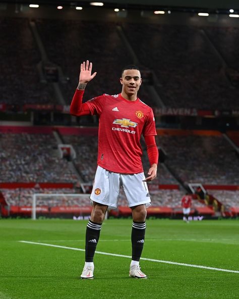 Greenwood Manchester United, Mason Greenwood, Cristiano Ronaldo Manchester, Manchester United Players, Ronaldo Football, Wayne Rooney, Soccer Pictures, Nike Football, Man United