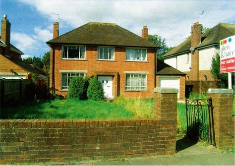 Front Of House Transformation, 1950s House Renovation Uk, 1960s House Renovation Uk, Old Brick House Exterior, 1950 House Exterior, 1950s House Exterior, 1950s House Renovation, 1950 House, Red Brick House Exterior