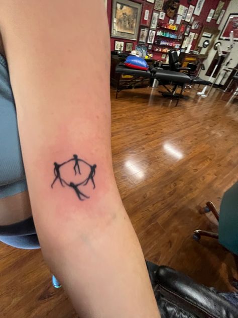 The Dance Tattoo, Matisse Tattoo, Dance Tattoo, Stars Tattoo, Small Tats, Star Fish, Star Tattoos, Piercing Tattoo, Dancing With The Stars