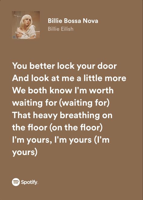 Billie Eilish happier than ever, Billie Eilish lyrics, Billie Eilish lyric poster, billie eilish billie bossa nova lyrics, #billieeilish #billieeilishedits #billieeilishmusic #billieeilishwallpaper #billieeilishposter #billieeilishbilliebossanova #billieeilishlyrics Billie Bossa Nova Lyrics, Billie Quotes, Lyrics Billie Eilish, Happier Than Ever Billie Eilish, Billie Lyrics, Billie Bossa Nova, Billie Eilish Lyrics, Billie Eilish Happier Than Ever, Songs Quotes