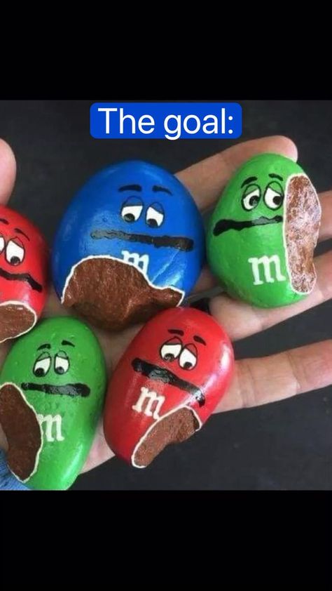 Painting m&m rocks in 2022 | Rock crafts, Painted rocks diy, Easy diy crafts Bestie Crafts, Toddler Entertainment, Painted Garden Rocks, Crafts To Do When Your Bored, Garden Rock Art, Diy Rock Art, Painted Rock Animals, Rock Garden Design, Stone Art Painting