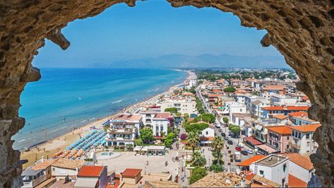 The Seafood Lunch in Sperlonga, Italy, that Ruth Reichl Will Never Forget | Condé Nast Traveler Sperlonga Italy, Riverside Bar, Europe View, Italian Seafood, Seafood Lunch, Conde Nast Traveler, Conde Nast, Off The Beaten Path, Beach Hut