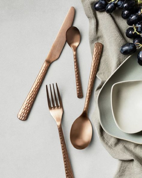 Broste Copenhagen, Salad Servers, Copenhagen, Mixed Media, Copper, Rose Gold, Van, Design