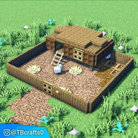 Minecraft Penguin, Minecraft House Inspiration, Minecraft Farmen, Minecraft Reference, Minecraft Chicken, Construction Minecraft, Minecraft Welten, Case Minecraft, Minecraft Idea