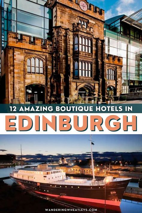 Are you looking for amazing places to stay in Edinburgh, Scotland? Here are the 12 BEST boutique hotels in Edinburgh and the best neighborhoods in Edinburgh for the perfect Scotland vacation! I… More Edinburgh Scotland Hotels, Hotels In Edinburgh Scotland, Scotland Hotels, Old Town Edinburgh, Edinburgh Hotels, Scotland Vacation, Scotland Edinburgh, Medieval Castles, Edinburgh City