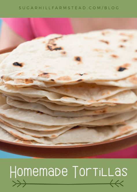 Homemade Tortilla Recipe with Lard Tortilla Recipe With Lard, Homemade Tortilla Recipe, How To Make Quesadillas, Pork Carnitas Recipe, Homemade Flour, Recipes With Flour Tortillas, Southwestern Recipes, Homemade Flour Tortillas, Tortilla Shells