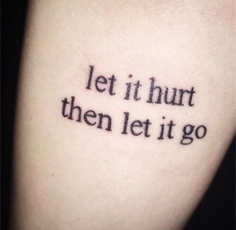 Poetry Tattoo, Let It Go Tattoo, Clock Tattoos, Aesthetic Tattoo Ideas, Go Tattoo, 15 Aesthetic, Thigh Tat, Health Tattoo, Soul Tattoo