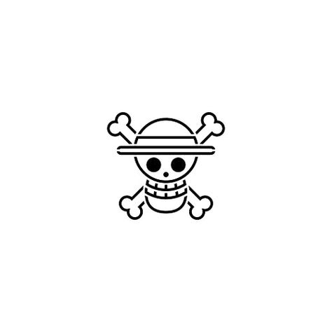 One Piece Anime Tattoo Small, Luffy Tattoo, Fandom Tattoos, Pola Tato, One Piece Logo, Pirate Tattoo, Tato Henna, Stencil Outline, Tattoo Minimalist