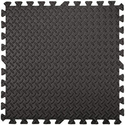 Package includes 8 interlocking foam mats + 16 borders; Each measures 2' x 2' x 1/2", covers 32 SQ. FT. | xinpianzha11 8 Pieces Premium Nonslip Interlocking Exercise Foam Mats Tiles w/ Border, 1/2-Inch Thick Puzzle Floor Mat EVA Gym Mat For Gyms, Yoga | QLJ3593FMVH3CGXFY | XNPI1127 | Wayfair Canada