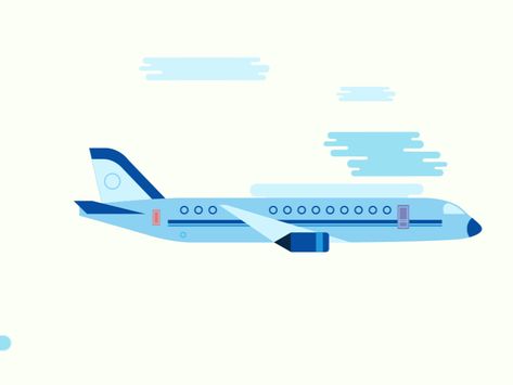 Airplane Animation by Matheus Didier on Dribbble Airplane Animation, Animated Infographic, Christmas Ecards, Background Powerpoint, Creative Poster Design, Motion Graphics Design, Cartoon Gifs, Cartoon Background, Power Point