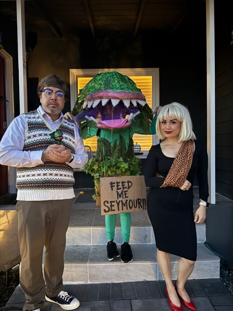 Feed me Seymour!!! Feed Me Seymour Halloween Diy, Little Shop Of Horrors Costume, Feed Me Seymour, Horror Costume, 80s Horror, Little Shop Of Horrors, Costume Inspo, Family Costumes, Halloween 2024