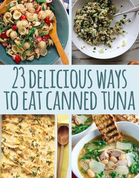 Canned tuna for dinner is often an act of desperation. I think it's time to change that. Canned Tuna Recipes, Canned Fish, Canned Tuna, Cool Things To Do, Tuna Recipes, Think Food, Cool Things, Easy Salads, Seafood Dishes