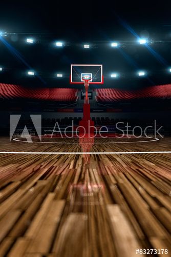 Stock Image: Basketball court. Sport arena. Nba Basketball Court, Render Background, Basketball Background, Basketball Moves, Basketball Photos, Lakers Basketball, Basketball Theme, Basket Sport, Fire Image