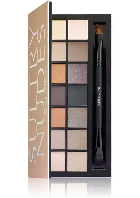 estee-lauder-sultry-nudes-eyeshadow-palette How To Do Eyeshadow, Estee Lauder Eyeshadow, Eye Makeup Eyeshadow, Creamy Eyeshadow, Estee Lauder Makeup, Nude Eyeshadow, Braut Make-up, Winter Makeup, How To Apply Eyeliner