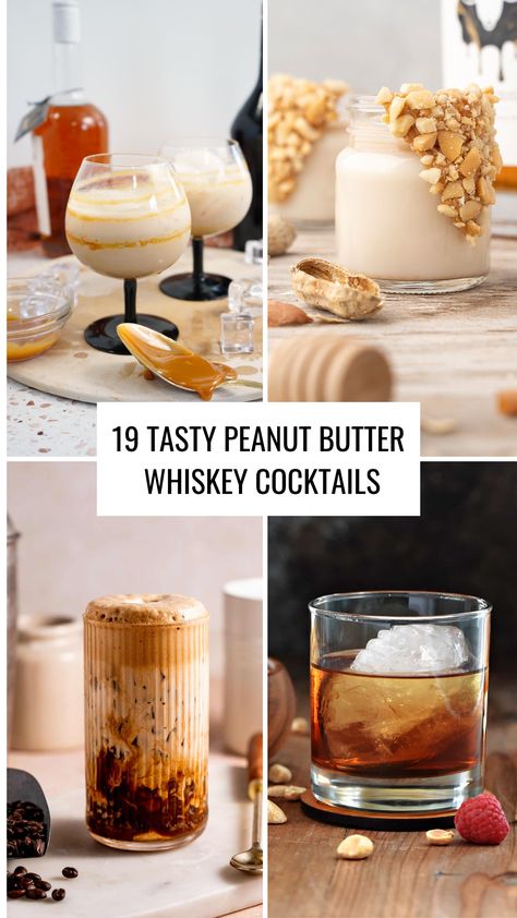 Drinks With Skrewball Whiskey, Skrewball Peanut Butter Whiskey Balls, Carmel Whiskey Cocktails, Peanut Butter Drinks Alcohol, Screwball Whiskey Drinks Recipes, Dough Ball Whiskey Recipes, Pecan Whiskey Drink Recipes, Screwball Whiskey Recipes, Screwball Cocktails