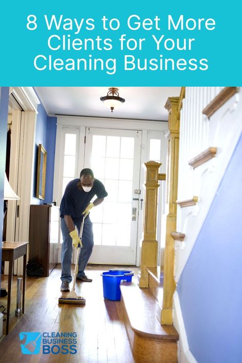 Whether you have a new cleaning business or one that is well-established, finding and keeping new customers can be a real challenge. Creating a good marketing plan requires more than a few flyers or ads. Learning how to get new clients for your cleaning business doesn’t have to be difficult but it will take some time and effort to reach your marketing goals. Start A Cleaning Business, Get More Clients, Get Clients, Find Clients, More Clients, How To Get Clients, Cleaning Business, New Clients, Cleaning Recipes