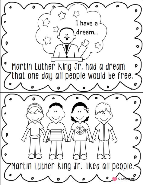 No prep Martin Luther King Jr activities. Includes: 1. 6 page emergent reader 2. 4 writing activities 3. Class Book  Great for small groups, centers and literacy Mlk Kindergarten, Martin Luther King Jr Kindergarten, Martin Luther King Books, Martin Luther King Jr Worksheets, Martin Luther King Worksheets, Martin Luther King Jr Crafts, Mlk Crafts, Kindergarten Easter, Martin Luther King Activities