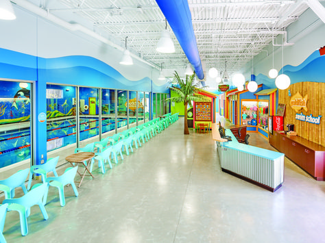 Goldfish is now open in Middletown, NJ! Come to their grand opening Jan. 14 from 2-5 p.m., which will include free family swim, facility tours, crafts, balloon animals and more. Family Swimming, Swim School, Sink Or Swim, School Wall Art, Learn To Swim, Kid Pool, Indoor Swimming Pools, Baby Swimming, Swim Lessons