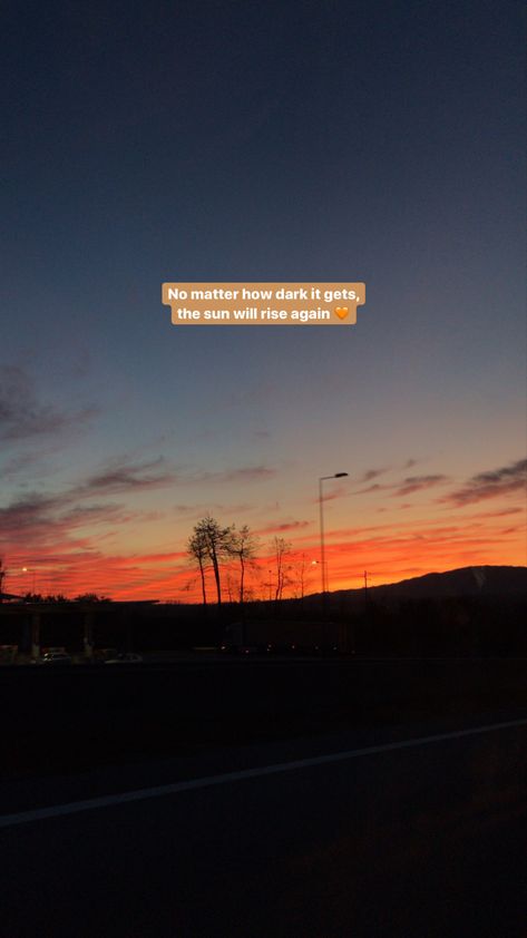 Quotes On Sunrise Mornings, Sun Rise Aesthetic Quotes, Sun Rise Instagram Story, Caption For Morning View, Sun Rises Quotes, Sunrise Ig Captions, Morning Sunrise Captions For Instagram, Morning Sun Quotes, Morning Sunrise Aesthetic Quotes