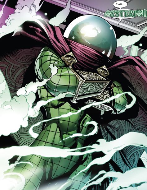 Mysterio Mysterio Spiderman, Mysterio Marvel, Symbiote Spider Man, Comic Villains, Marvel Villains, Spider Man 2, Marvel Comic Universe, Pahlawan Super, Marvel Comics Art