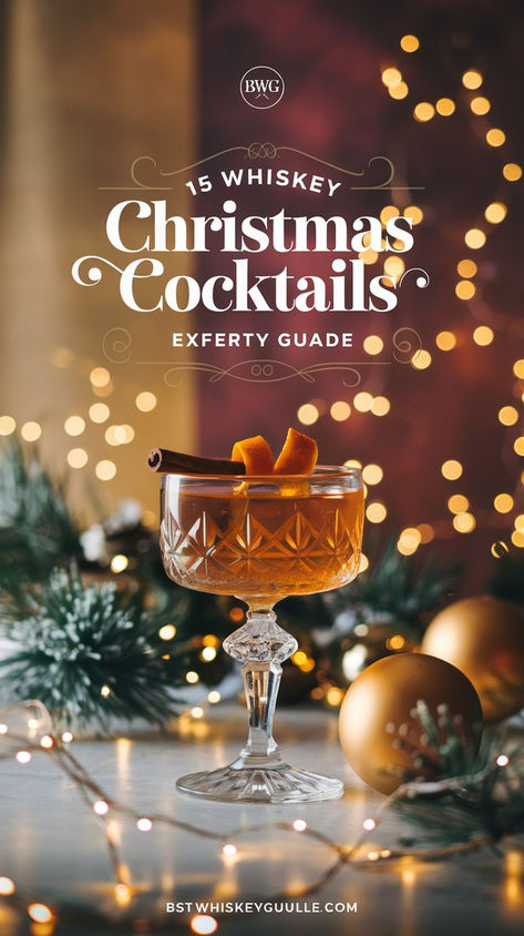 Want to elevate your holiday drinks? These 15 whiskey cocktails blend tradition with modern twists. Features crowd favorites like Bourbon Eggnog and sophisticated sips like The Glenlivet Royale. Complete with expert tips and make-ahead options for stress-free entertaining. Glenlivet Cocktails, Bourbon Eggnog, The Glenlivet, Best Whiskey, Whiskey Cocktail, Good Whiskey, Whiskey Cocktails, Ultimate Christmas, Christmas Cocktails