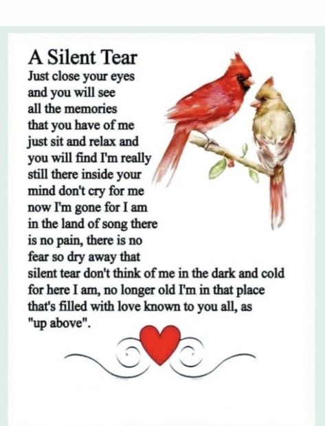 Bereavement Quotes, Miss You Mom Quotes, Silent Tear, In Loving Memory Quotes, Love My Husband Quotes, Cherish Life, Miss My Mom, Dad In Heaven, Sympathy Quotes