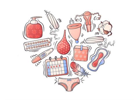 Menstruation Art, 21 Day Fix Meal Plan, Feminism Art, Red Tent, Feminine Hygiene, Feminist Art, Free Vector Graphics, Good Notes, Vector Graphics