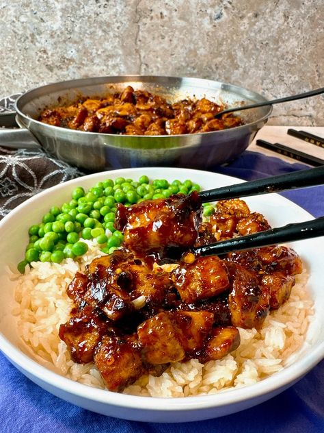 Teriyaki Chili Crisp Chicken Chili Crisp Chicken, Crisp Chicken, Brown Chicken, Chili Crisp, Asian Stir Fry, Celebrity Chef, Recipe 30, Crisp Recipe, Teriyaki Sauce