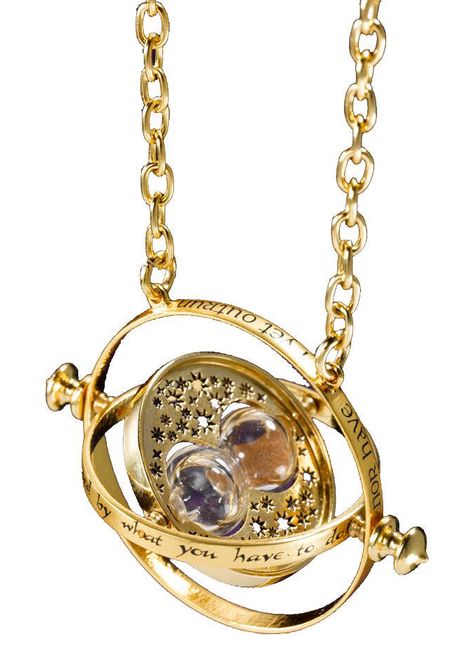 Noble Collection Harry Potter, Time Turner Necklace, Time Turner, Harry Potter Shop, Harry Potter Disney, Harry Potter Jewelry, Lilo Et Stitch, Harry Potter Hermione, Harry Potter Gifts