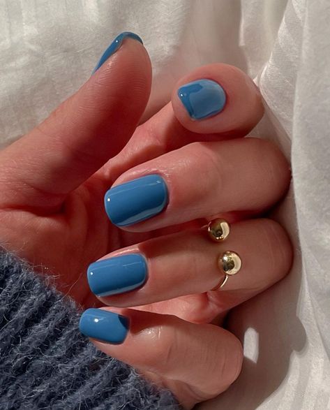 Cute Gel Nails Simple, Summer 2023 Nail Trends, Nails 2023 Color Trends, 2023 Color Trends, Fall Nails 2023, 2023 Nail, 2023 Color, Casual Nails, Cute Gel Nails