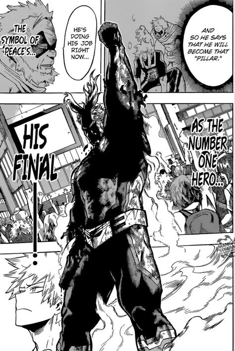 Mha Manga Panels, United States Of Smash, Mha Manga, Toshinori Yagi, All Might, Manga Panels, Manga Pages, Anime Wall Art, Comic Panels