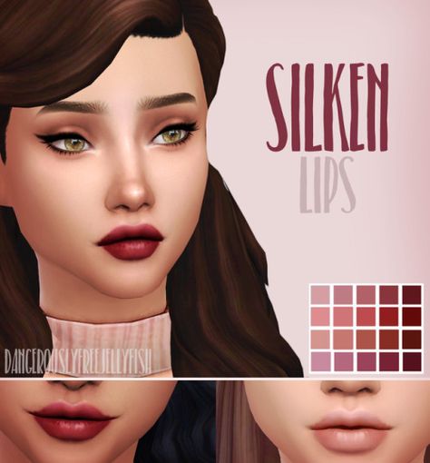 DFJ, I believe I completely forgot about this lipstick,... Ts4 Mm Cc Makeup, Cc Makeup, Makeup Cc, Pelo Sims, Sims 4 Mm Cc, Sims 4 Cc Makeup, Sims 4 Body Mods, Sims 4 Cc Skin, Sims Games