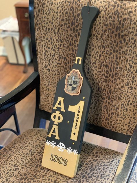 Alpha Phi Alpha Fraternity Paddles, Alpha Phi Alpha Paddle, Greek Paddle Ideas, Aka Party, Paddle Designs, Fraternity Paddles, Greek Ideas, Aka Sorority Gifts, Paddle Ideas