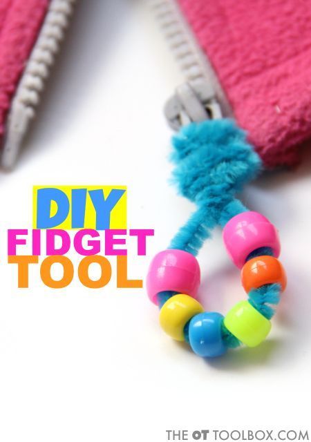 Fidgets Diy, Fidget Tools, Diy Fidget Toys, Sensory Input, Calming Strategies, Sensory Tools, Sensory Processing, Teaching Activities, Fine Motor Activities