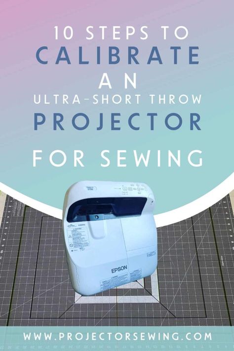 Projector Sewing Patterns, Projector Wall Mount, Projector Setup, Projector Sewing, Grandma Crafts, Projector Mount, Short Throw Projector, Mood Fabrics, Sewing Class