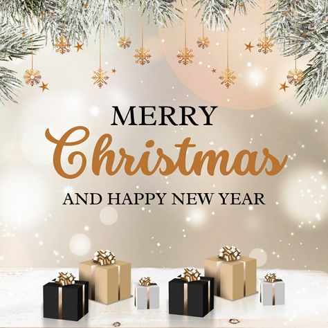 #MerryChristmas#2023 #HappyNewYear#2024 Merry Christmas And Happy New Year 2025, Happy New Year Blessings, New Year Blessings, Wishes For Christmas, 2023 Happy New Year, 2023 Images, Christmas Card Messages, Cozy Homes, Paper Background Design