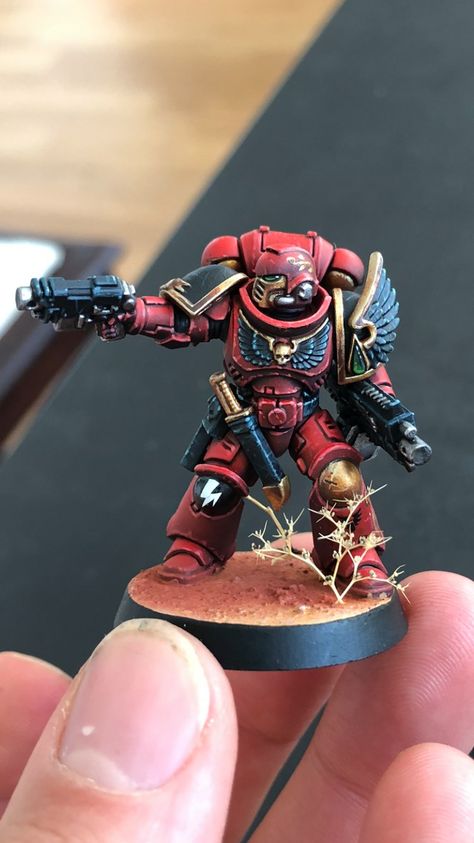 Blood Angels Conversion, Blood Angels 40k Miniatures, Warhammer 40000 Miniatures, Warhammer Blood Angels, Warhammer Marine, Warhammer 40k Tabletop, Dark Angels 40k, Warhammer 40k Blood Angels, Warhammer 40k Figures