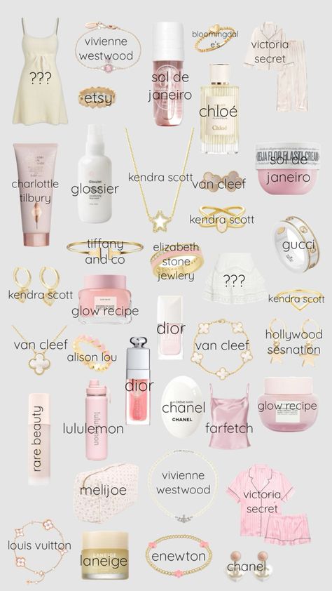 Aesthetic Christmas Wishlist, Christmas Wishlist Aesthetic, Wishlist Aesthetic, Christmas Wishlist Ideas, Xmas List Ideas, Girly Christmas Gifts, 100 Aesthetic, Makeup Beauty Room, Wishlist Ideas