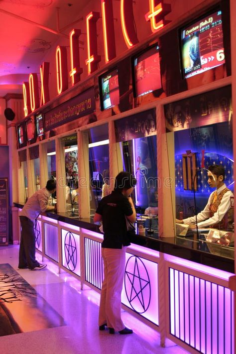 Box Office. Thai people buying movie tickets at Central Rama 3 theatre, Bangkok, #Sponsored , #paid, #AFFILIATE, #Thai, #Box, #Office, #people Box Office Movie, Photography Boxes, Ticket Office, Box Office, Movie Tickets, Editorial Photography, Stock Photography, Design Inspiration, Design